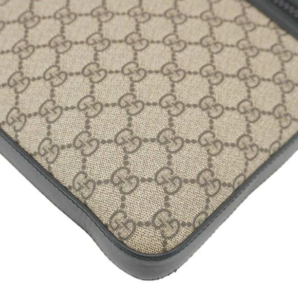 Gucci Front Zip Medium GG Canvas Messenger Bag Beige 406974 - Picture 10 of 16